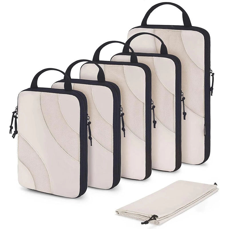 6-Piece Compression Travel Organizer Set