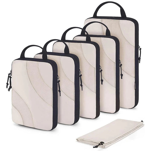 6-Piece Compression Travel Organizer Set
